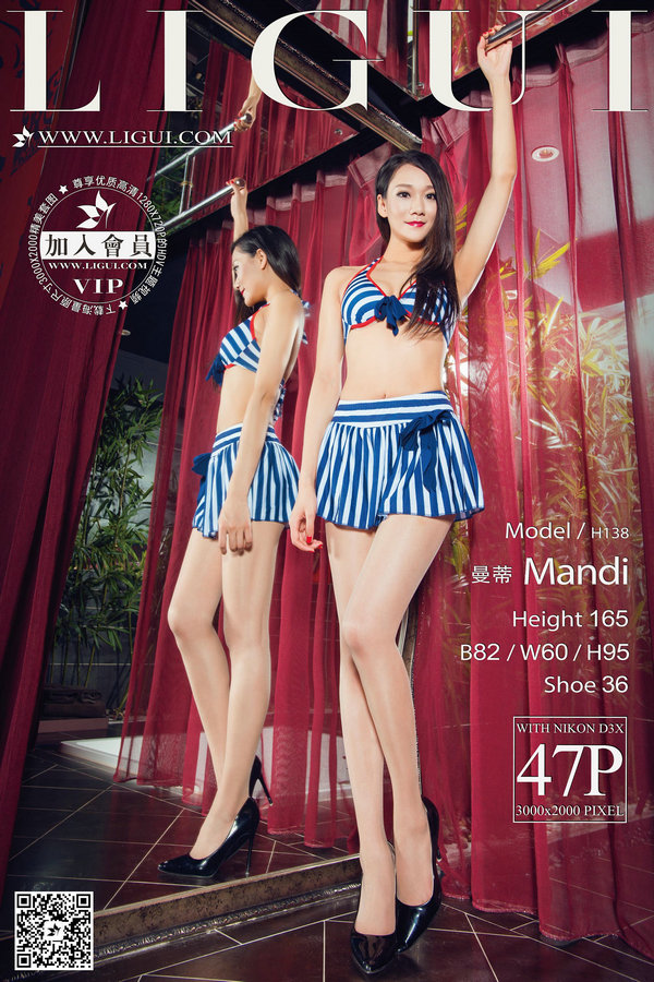 [Ligui丽柜] 2015.08.10 时尚写真 Model 曼蒂 [47P]