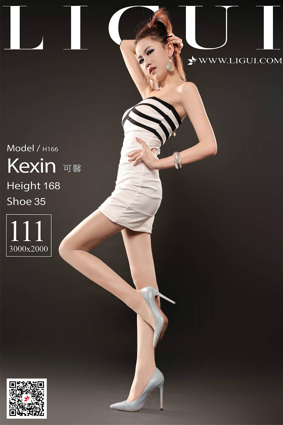 [Ligui丽柜] 2020.02.24 网络丽人 Model 可馨 [111P]