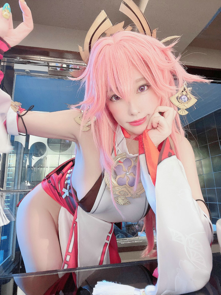 (Cosplay)[HERESY] Ringo Mitsuki 林檎蜜紀 - Naughty Yae Miko えっち八重神子 [27P52MB]