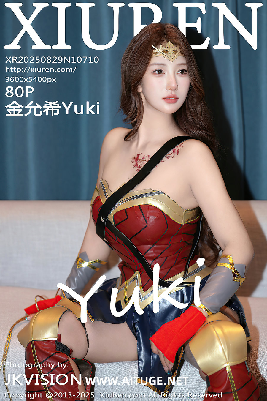 [秀人美媛馆] 2025.08.29 No.10710 金允希Yuki [80P1.03GB]