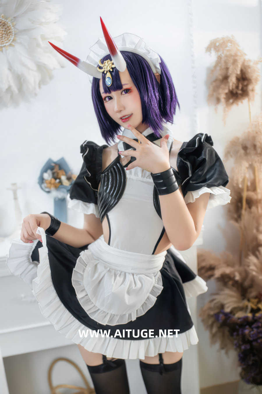 羽生三未图集 - FGO 酒吞童子女仆 [20P-148MB]