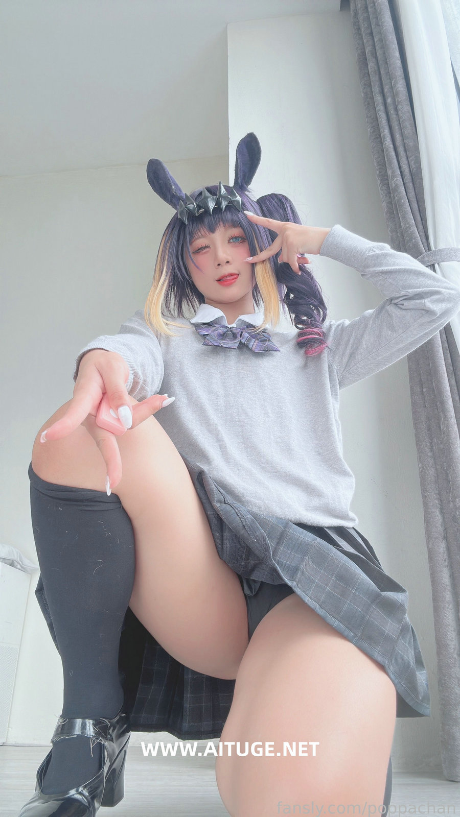 PoppaChan - Ina JK [28P23V-316MB]