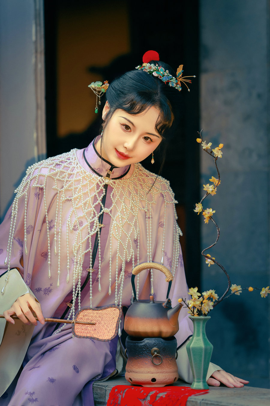[YITUYU]艺图语 2026.03.14 清 蜡梅 橘芙芙 [16P-318MB]