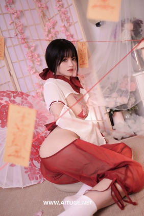 星黛鹿鹿(千反田鹿子) - 祈福巫女 [56P-723MB]