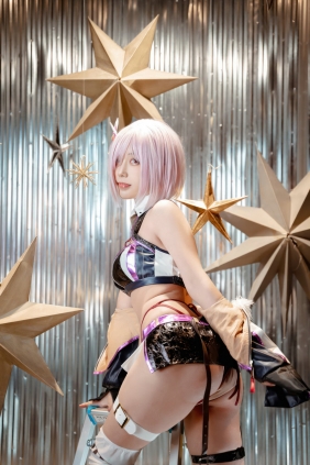 动漫博主切切celia - FGO 玛修赛车服 [23P-75MB]