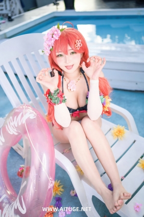 花梨Hanari - 樱巫女比基尼 [19P-510MB]